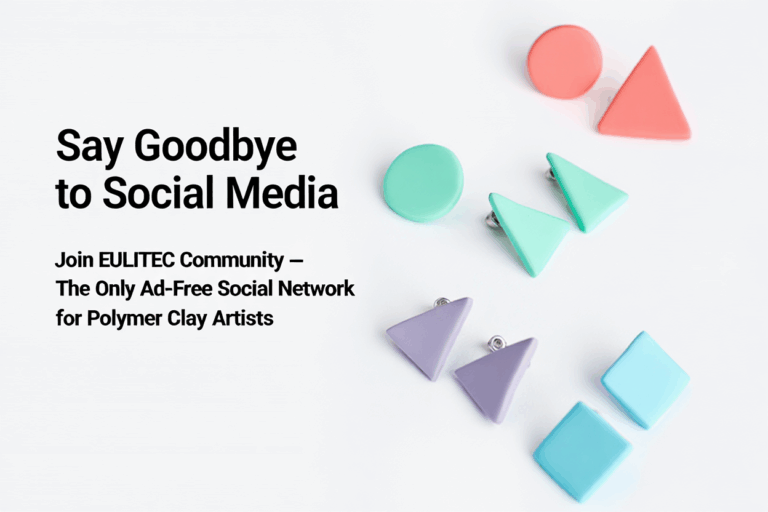 Forget Pinterest: The Only 100% Polymer Clay Social Network, 0% Ads