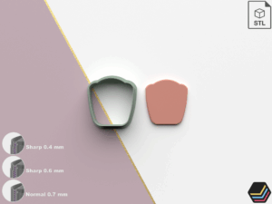 Polymer Clay Cutters Elongated Petal | 7 Size 3 Cutter Versions | Digital Files for 3D Printing