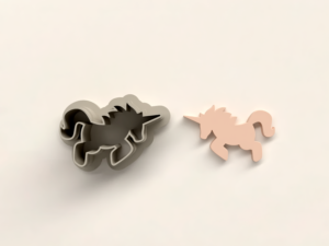 Polymer Clay Cutter STL 3D Printable | Digital File &acirc; Unicorn EC 54